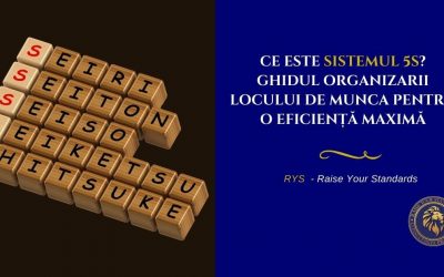 Ce este sistemul 5S? Ghidul Organizarii Locului de Munca