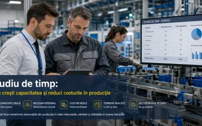 Studiu de timp: cum crești capacitatea și reduci costurile